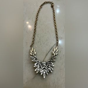 Crystal and Gold Necklace